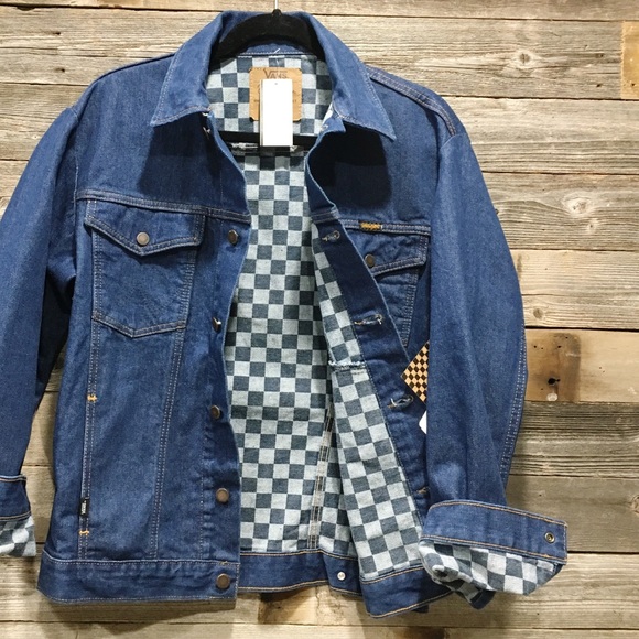 NWT Vans X Wrangler collab denim jean jacket - Picture 4 of 8